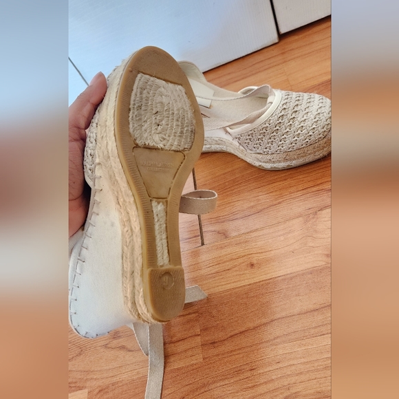 Ralph Lauren collection Espadrille tie around Wedge size 9B - Picture 3 of 6